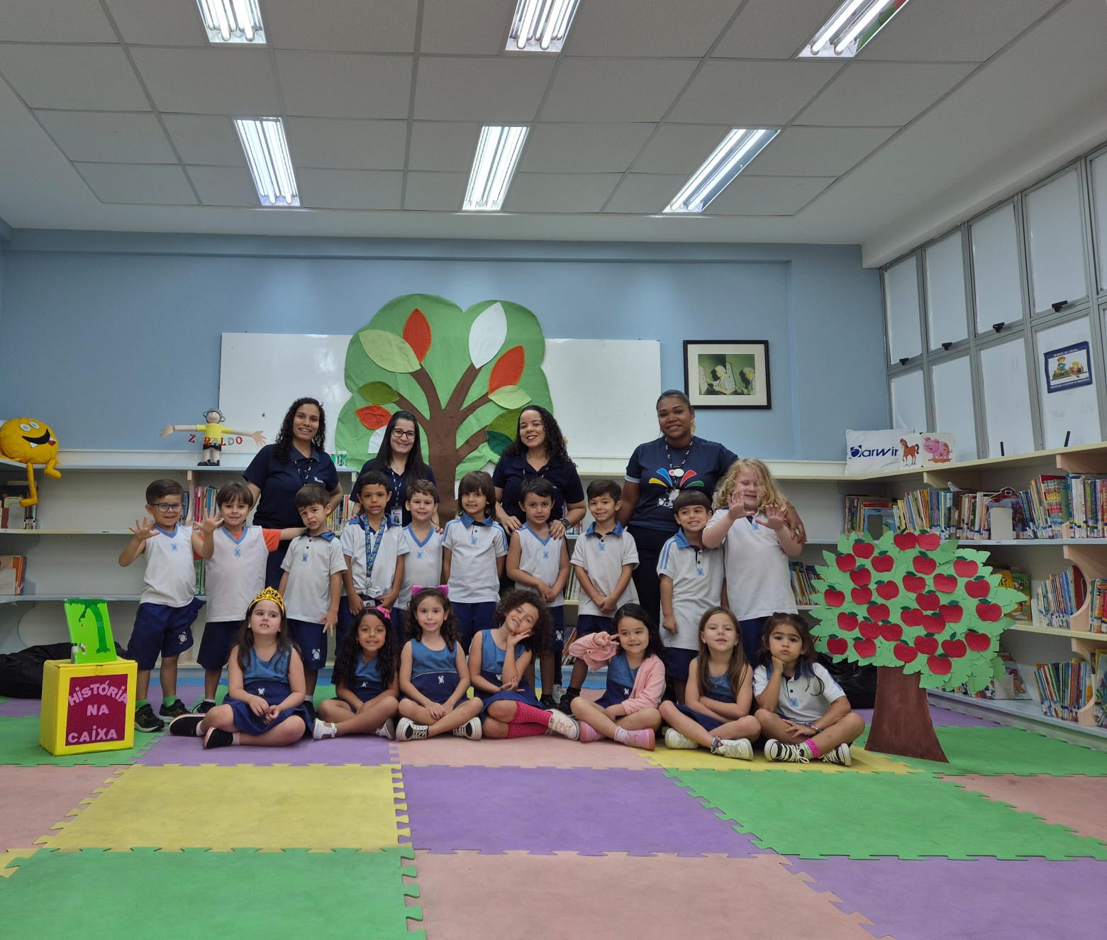 Infantil IV em Atividade sobre Preservação Ambiental