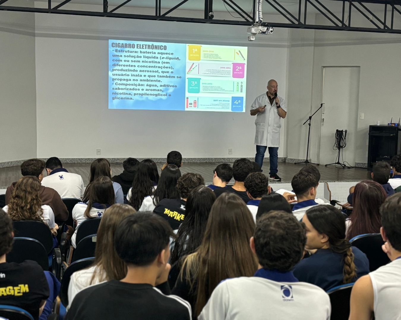 Conscientização sobre os Riscos do Uso de Cigarros Eletrônicos