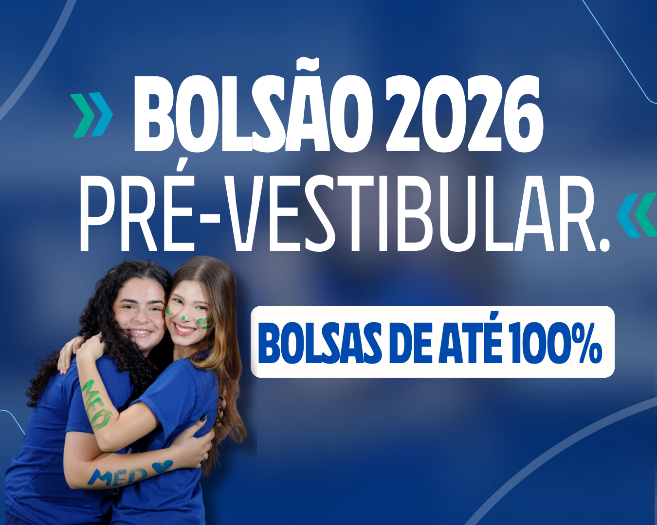 Inscreva-se para o #BolsãoDarwin 2026 para o Pré-Vestibular