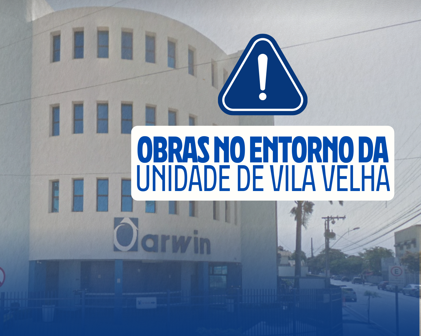 Obras no entorno da unidade de Vila Velha e impacto no trânsito