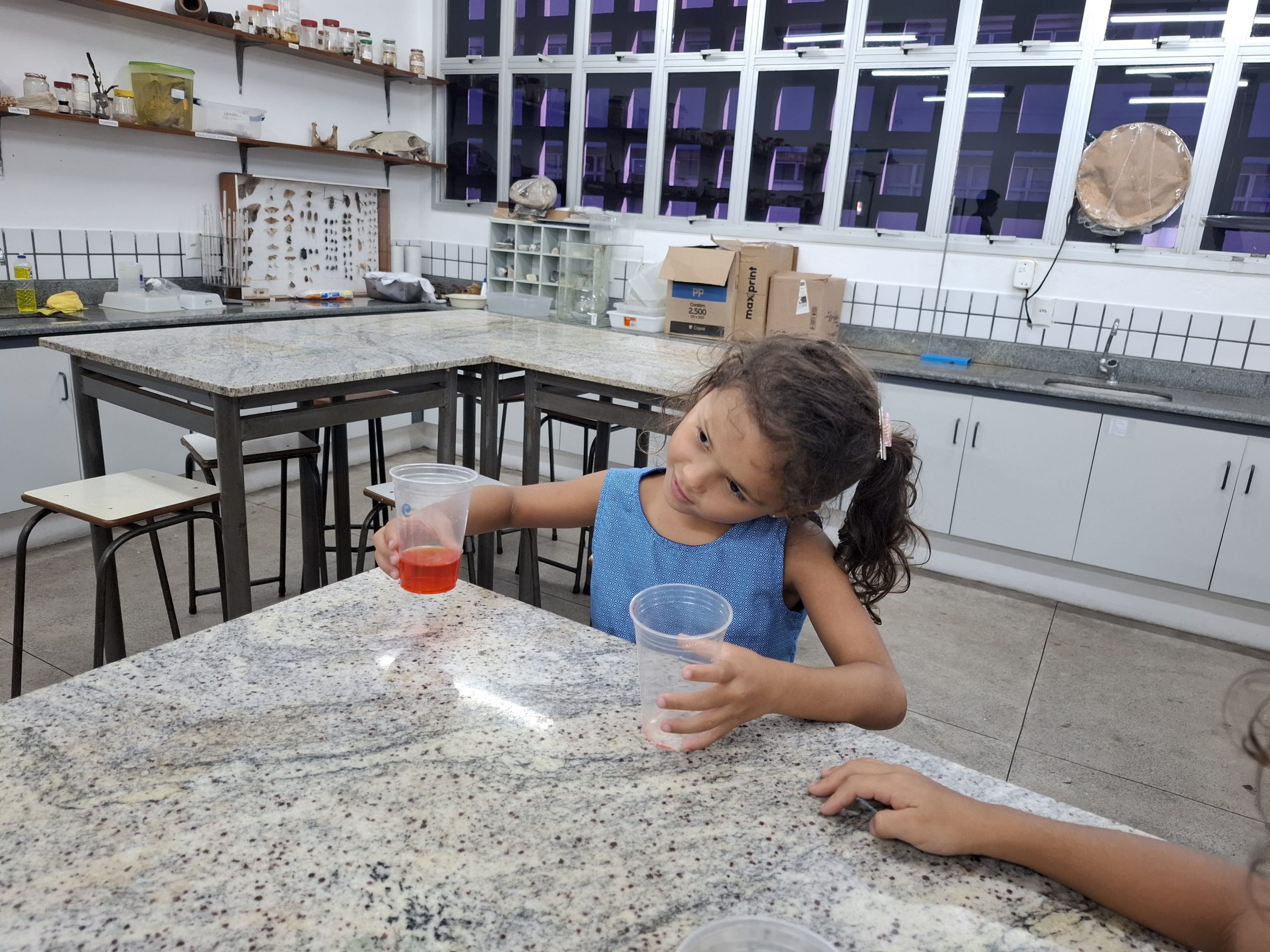 Laboratório de Ciências: cores, espuma e muitas descobertas