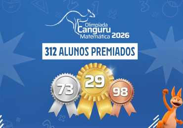 Darwin conquista 312 premiações na Olimpíada Canguru de Matemática 2026