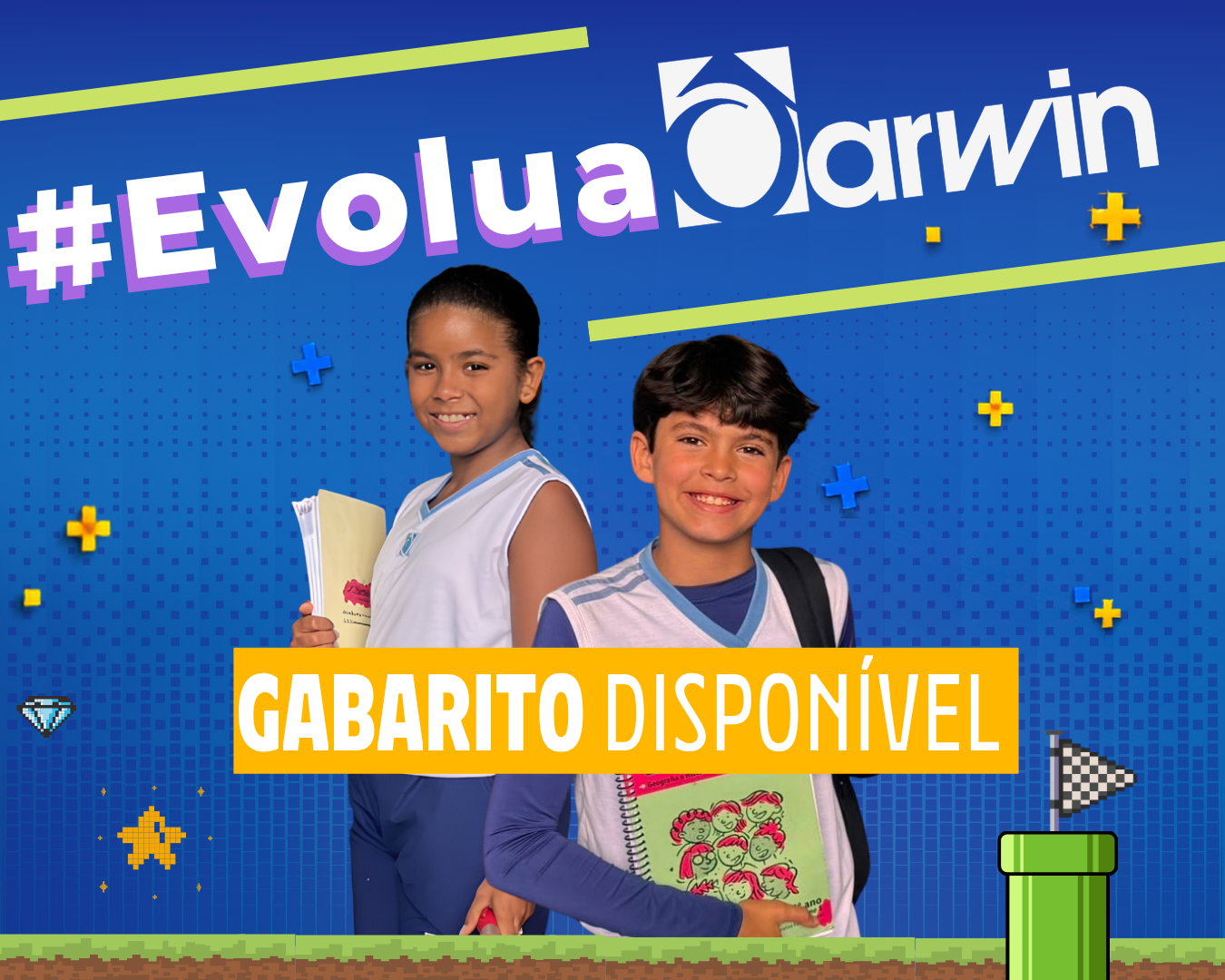 EvoluaDarwin2027: acesse aqui os gabaritos